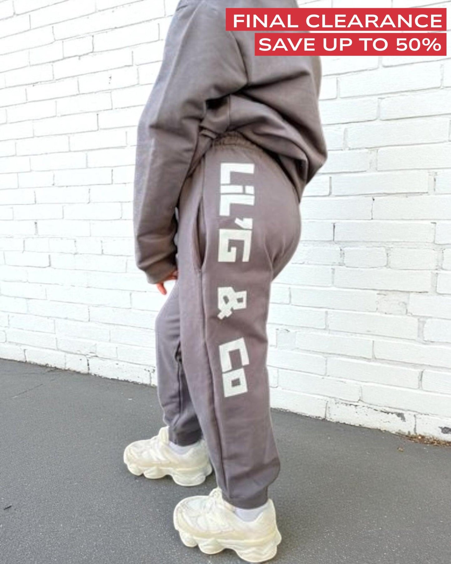 RnB Vibes Track Pant - Charcoal