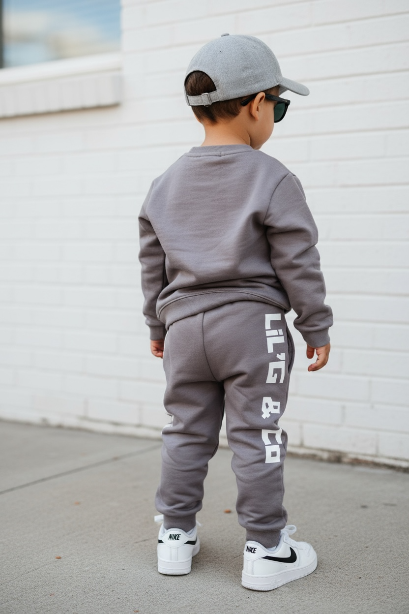 RNB VIBES TRACK PANT - CHARCOAL