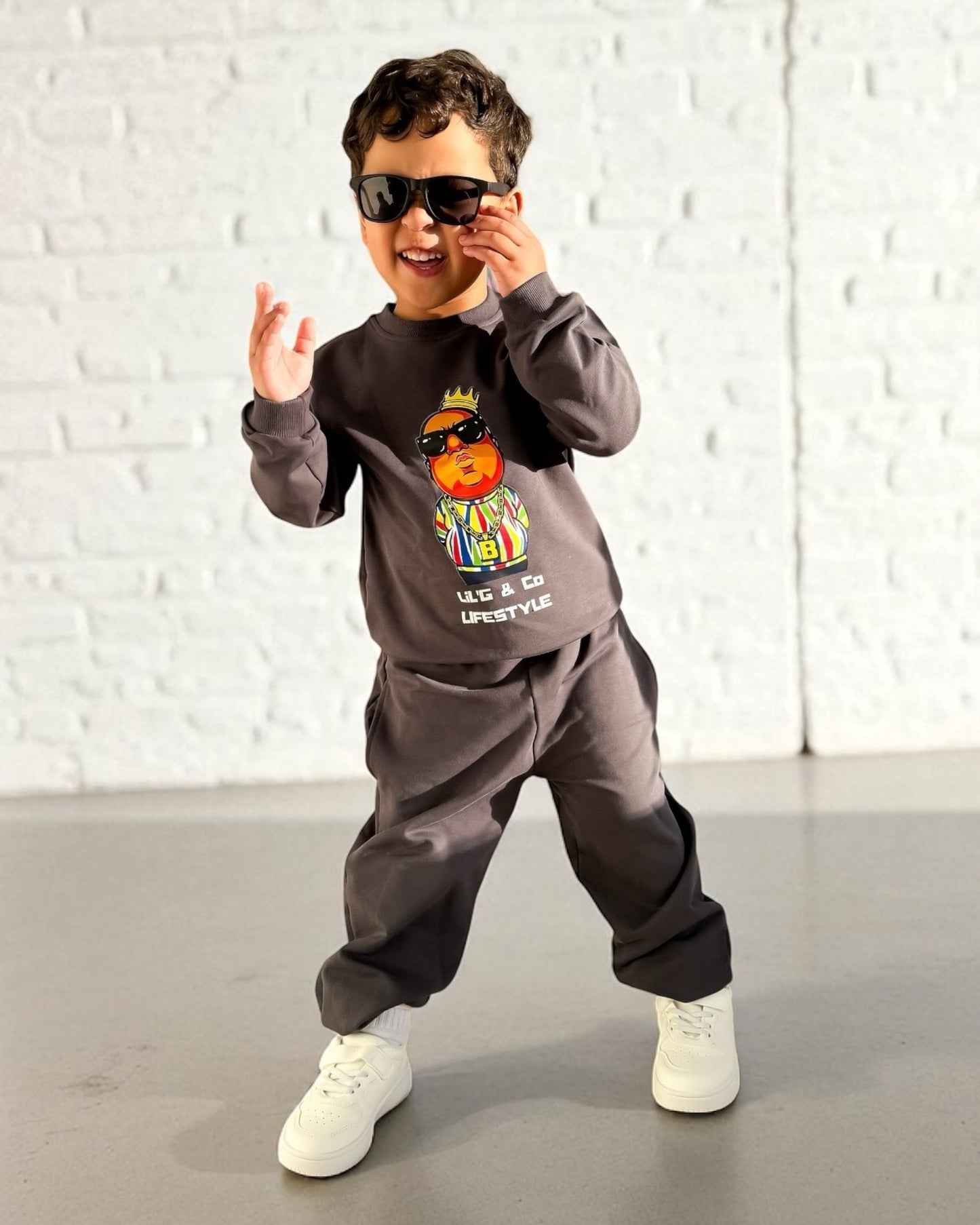 Big Poppa Set – Charcoal