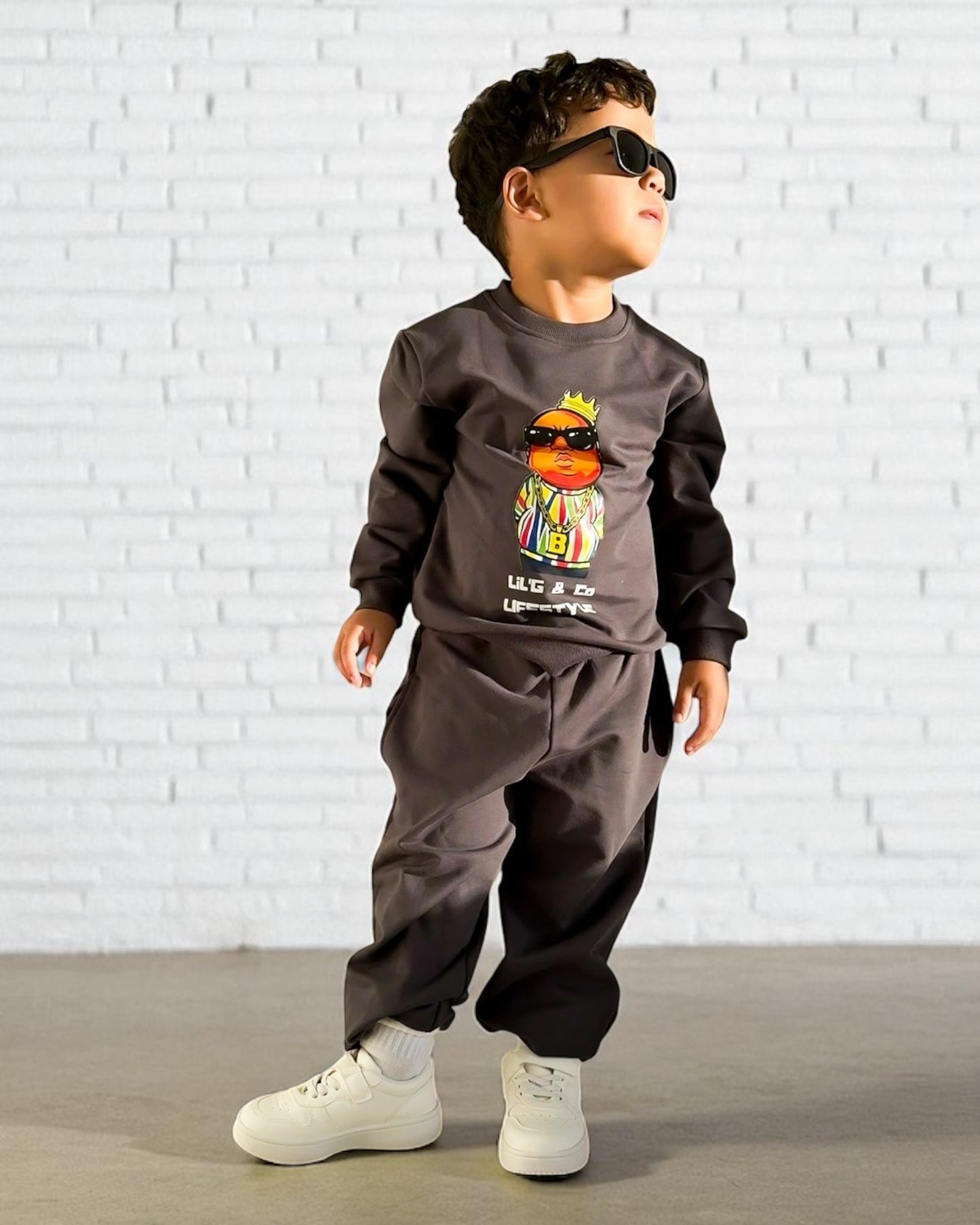 Big Poppa – Charcoal Jumper