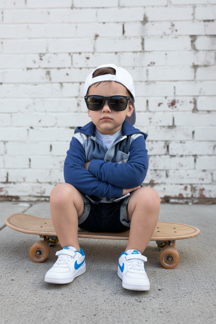 CHECKERED JACKET - BLUE (runs small-size up)