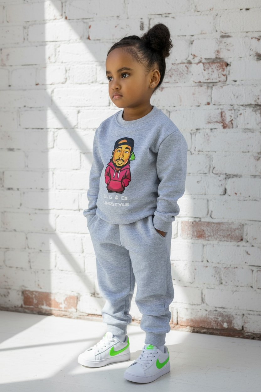 ALL EYEZ ON MY SET- GREY