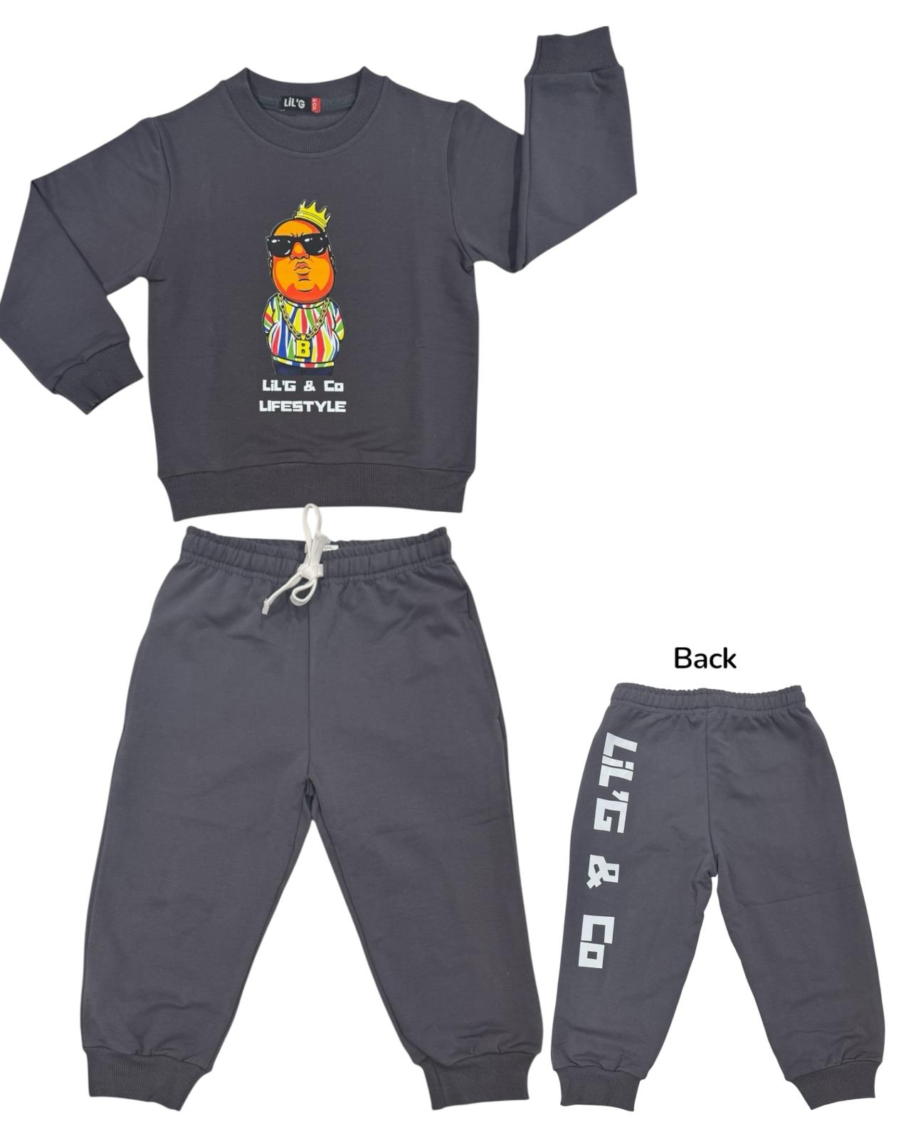 Big Poppa Set – Charcoal