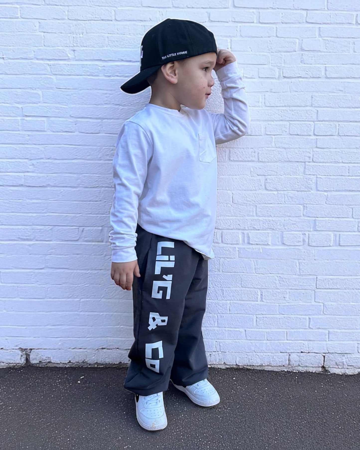 Rider Track Pant - Charcoal
