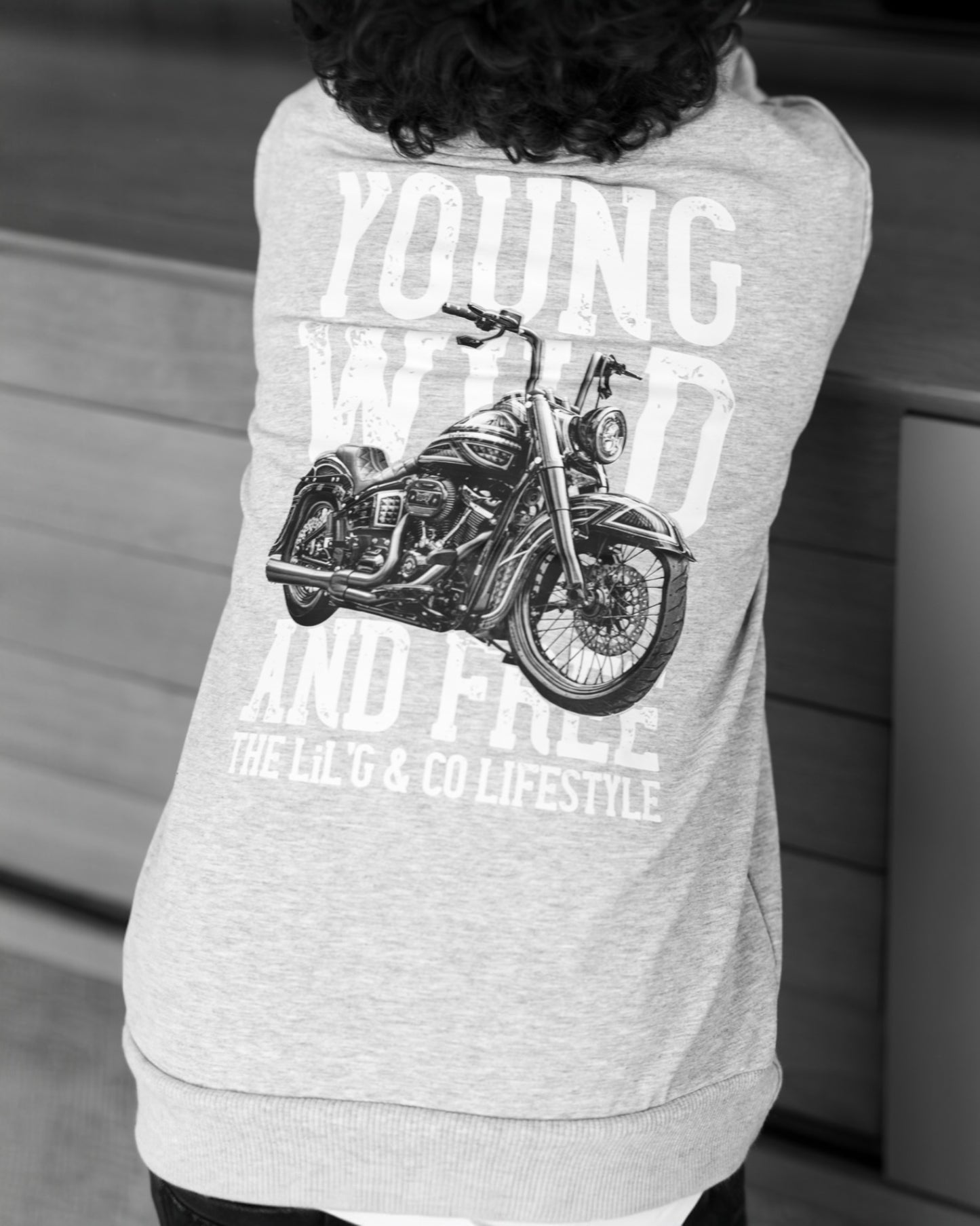 Born to Ride – Grey Jumper