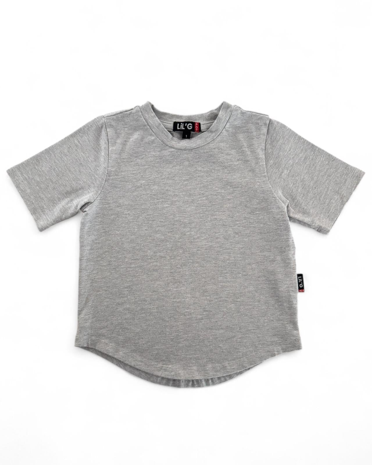 SHORT SLEEVE T-SHIRT - GREY