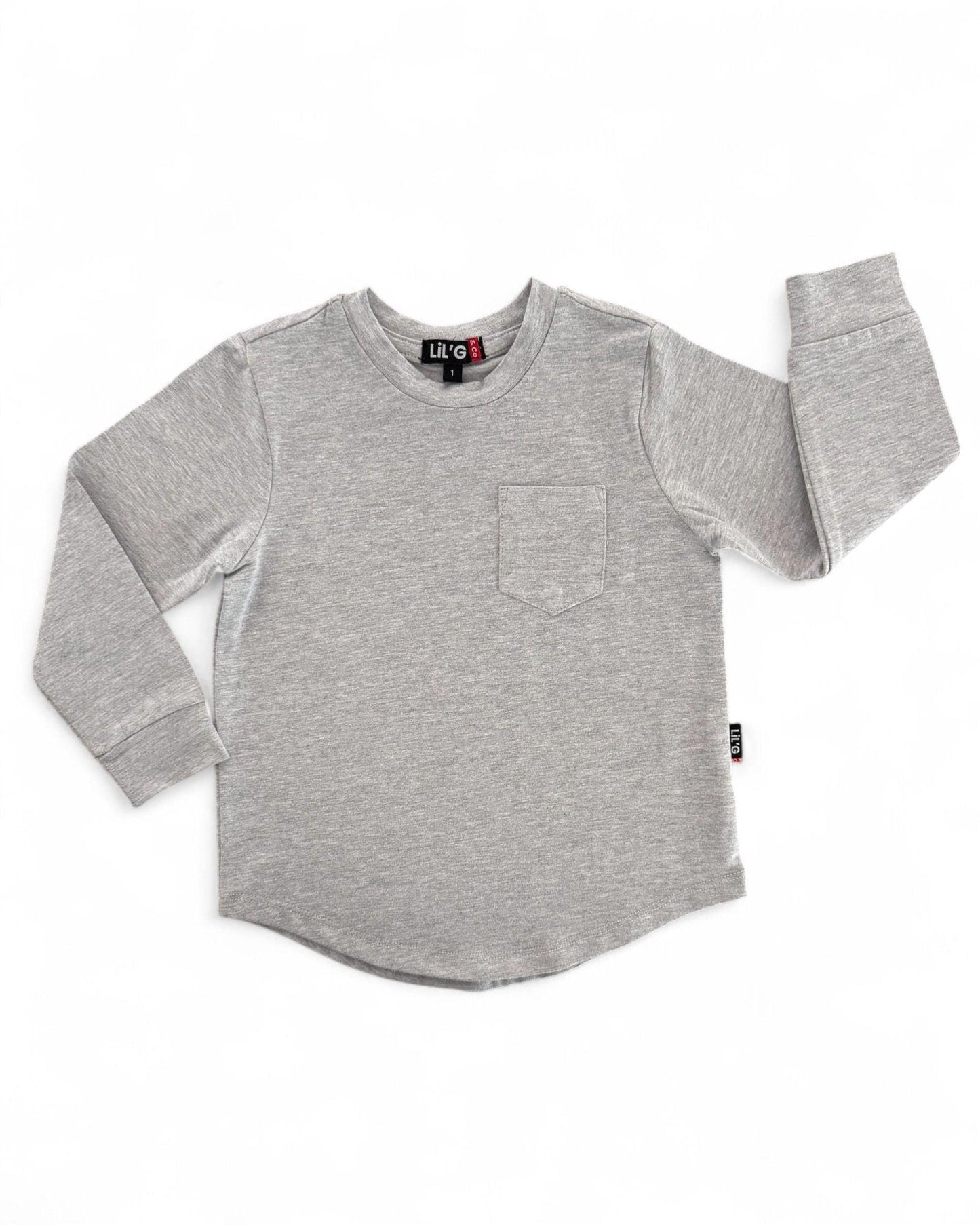 LONG SLEEVE T-SHIRT - GREY