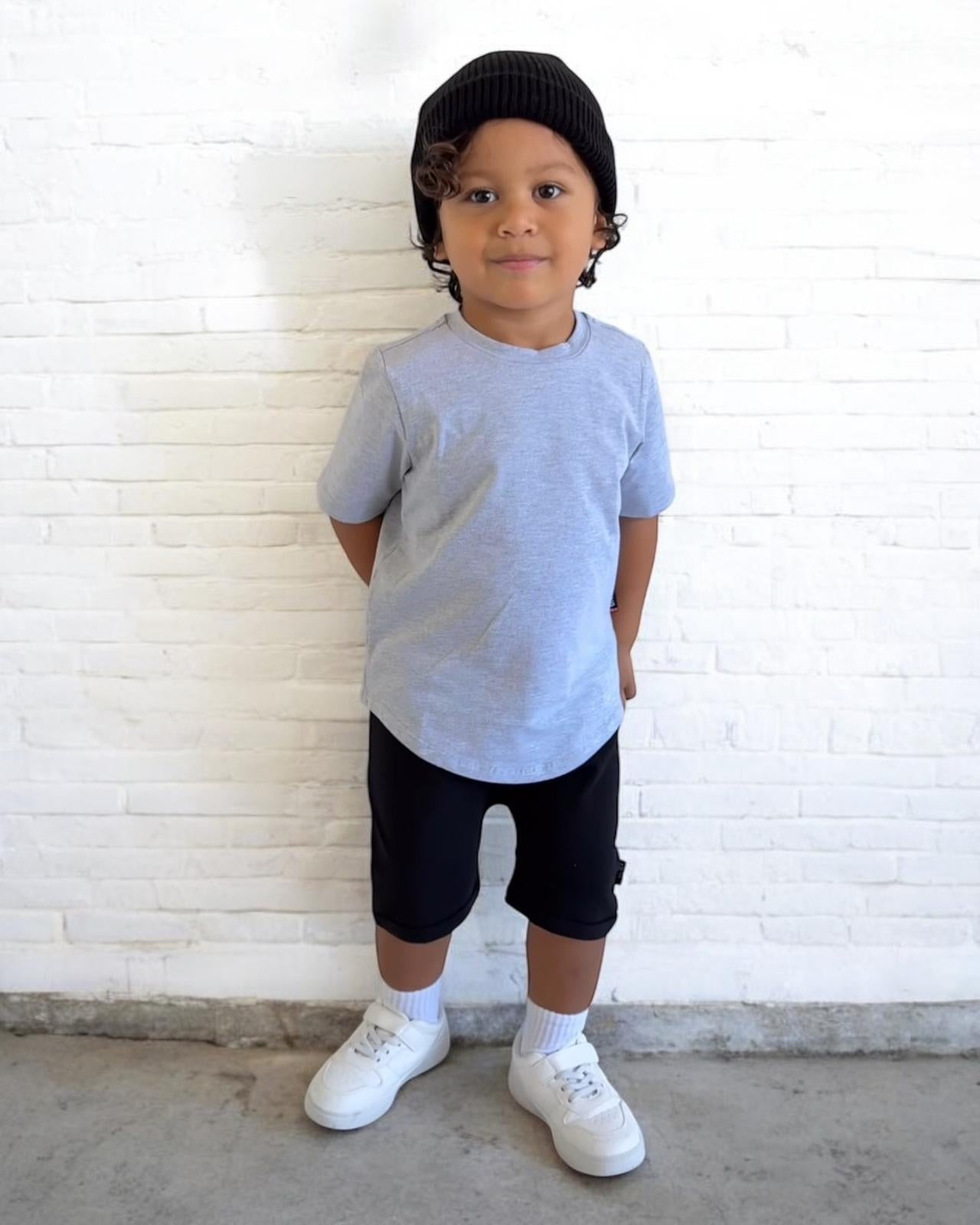SHORT SLEEVE T-SHIRT - GREY