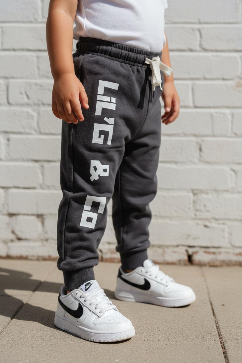 RIDER TRACK PANT - CHARCOAL