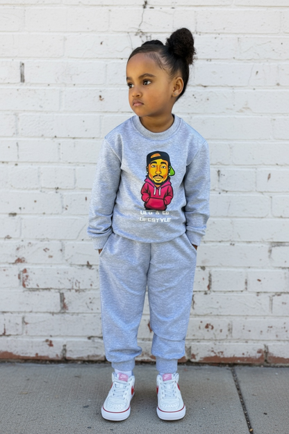 ALL EYEZ ON MY JUMPER - GREY