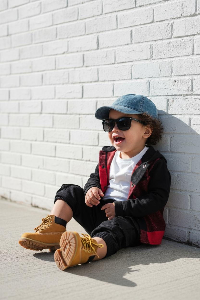 CHECKERED JACKET - RED (runs small-size up)