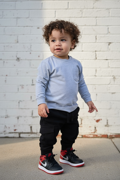 LONG SLEEVE T-SHIRT - GREY