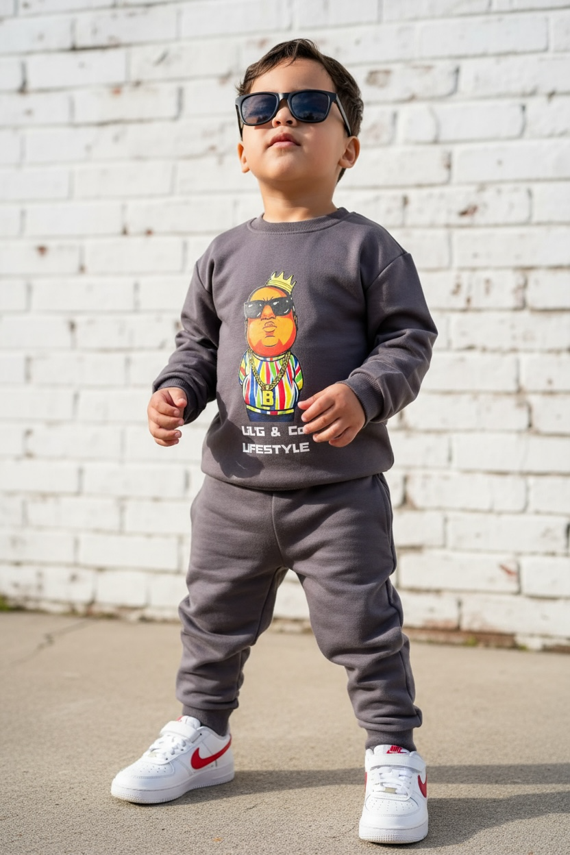 Big Poppa Set – Charcoal