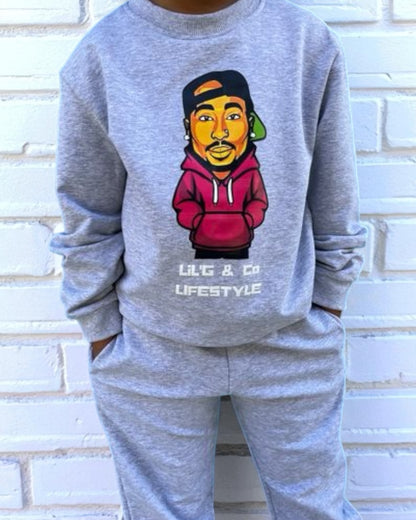 All Eyez on My Jumper – Grey