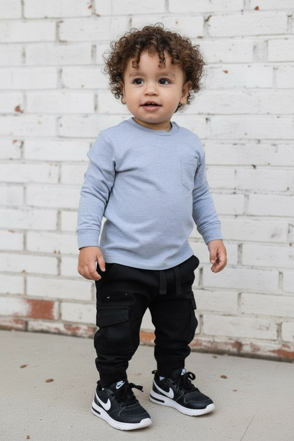 LONG SLEEVE T-SHIRT - GREY