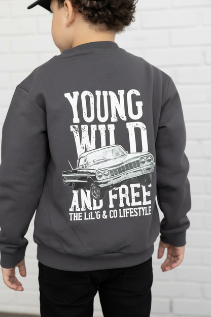 LOW RIDER - CHARCOAL JUMPER