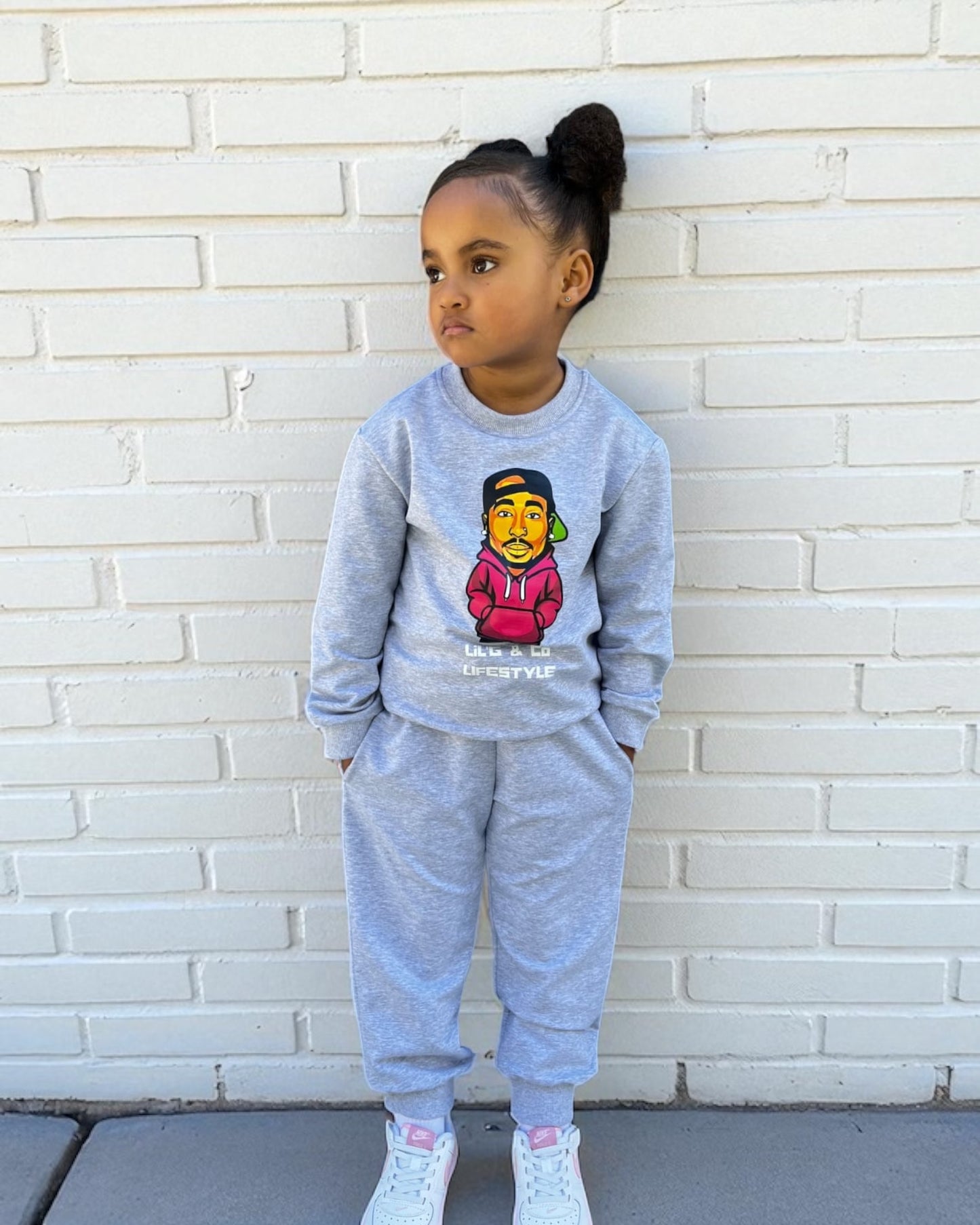 All Eyez on My Jumper – Grey