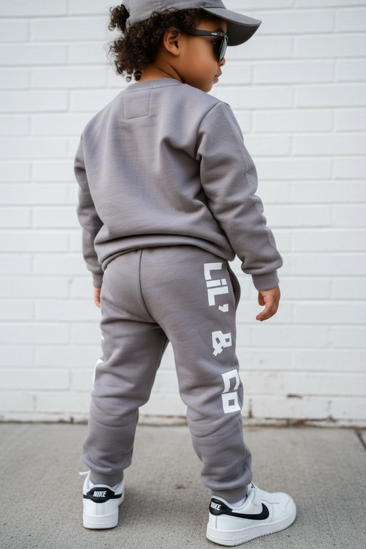 RNB VIBES TRACK PANT - CHARCOAL