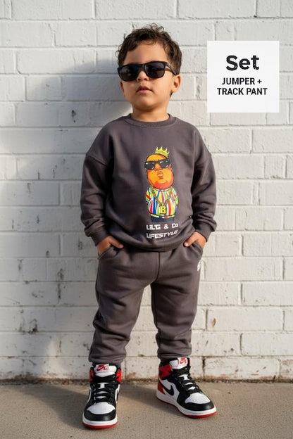 BIG POPPA SET - CHARCOAL