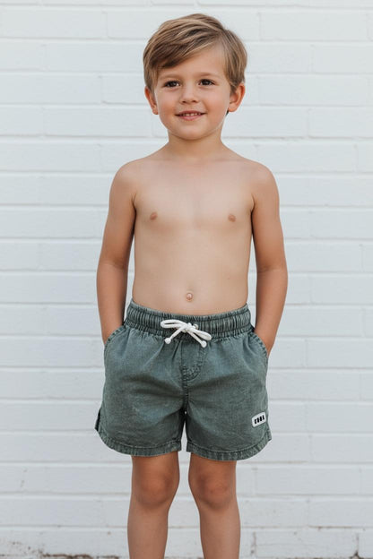 CUBS POPPLIN BOARDIES