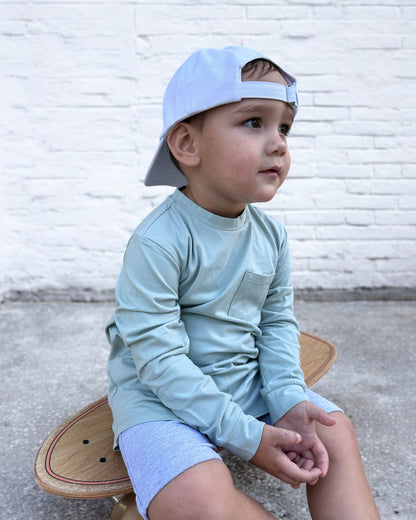 LONG SLEEVE T-SHIRT - LIGHT SAGE