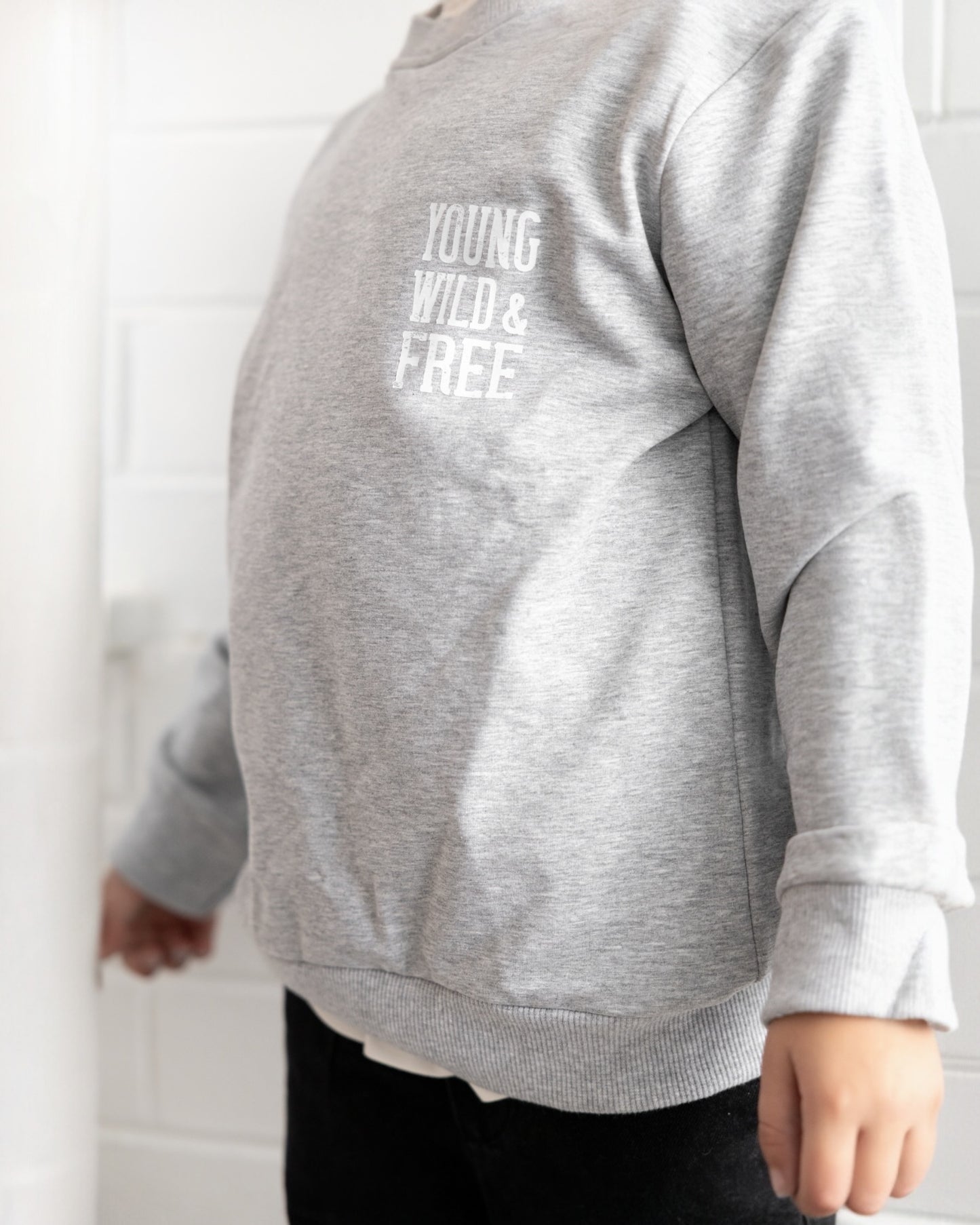 Born to Ride – Grey Jumper